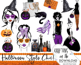 halloween fashion clipart png file watercolor halloween fashion clip art set halloween fashion planner girl png halloween fashion clipart