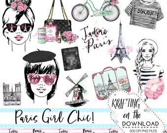 paris clipart set watercolor paris girl clip art png file watercolor paris planner girl clipart watercolor paris clip art watercolor