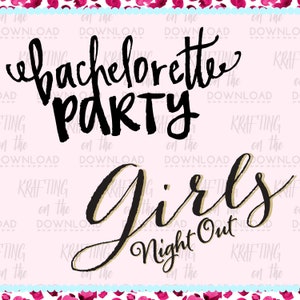 Bachelorette Clip Art Bachelorette Clipart Bachelorette Planner Girl ...