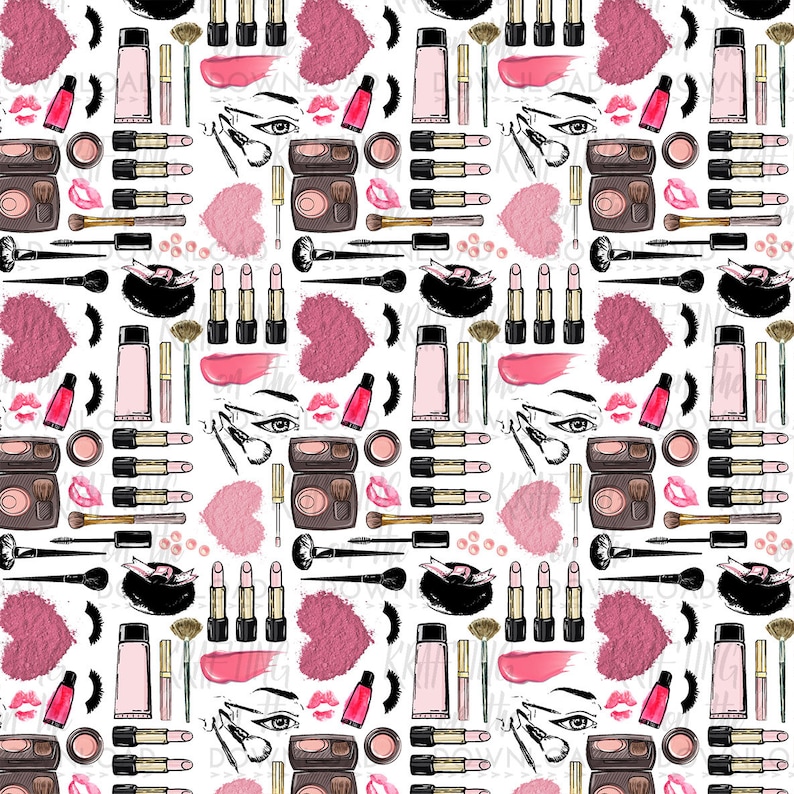 Make up Paper Pack Makeup Paper Watercolor Makeup Paper Pack Etsy