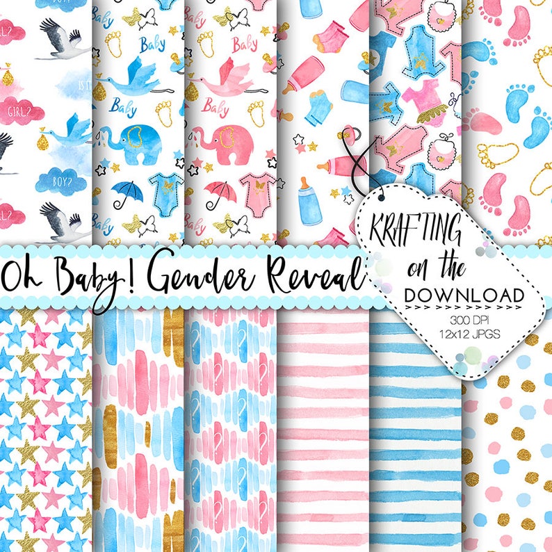 Gender reveal themes image