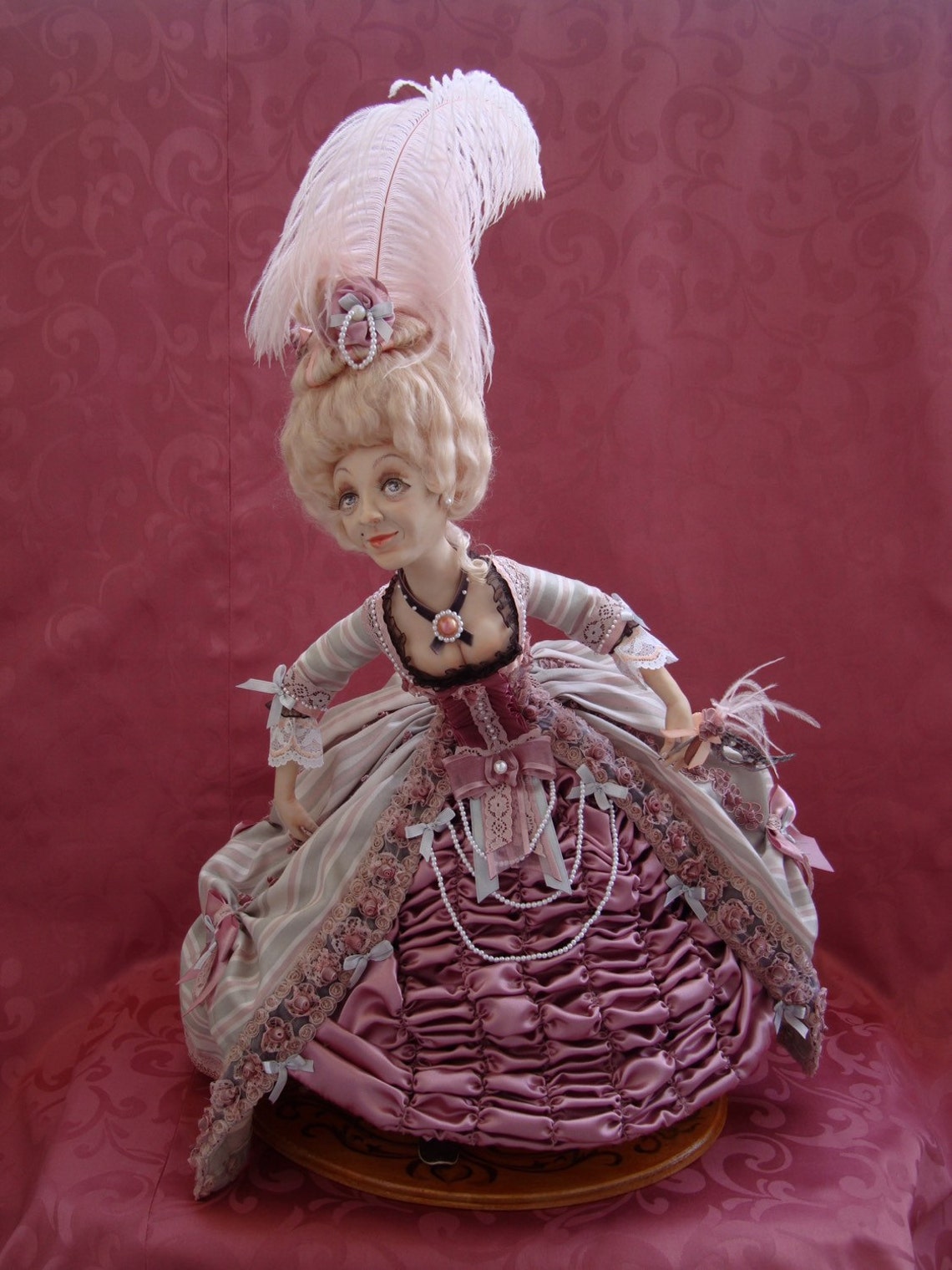 Historical Personage Interior Doll Louis XIV Vivid Etsy