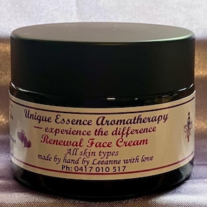 Crème visage renouveau (faite main et faite maison avec amour)