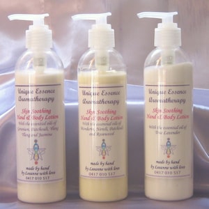 Skin Soothing Hand and Body Lotion (Handmade and Homemade with love)