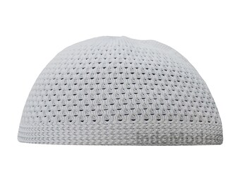 Ylucky Men Muslim Prayer Kufi Hat Prayer Headwear Cap Islamic Beanie Skull Cap Embroidery Kofia Topi Sun Hat