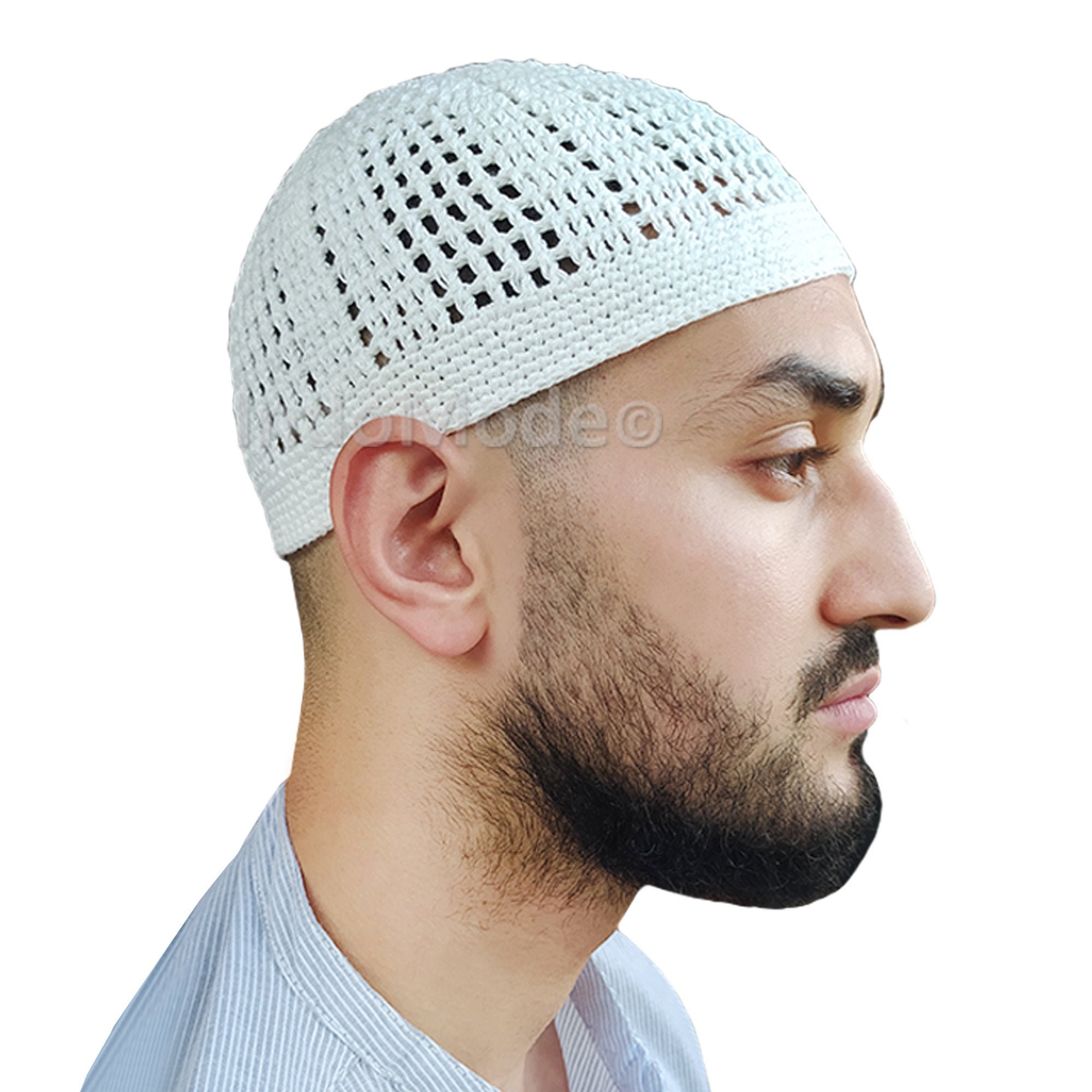 Muslim Skull Cap Kufi 100% COTTON White KIDS & ADULT Sizes - Etsy