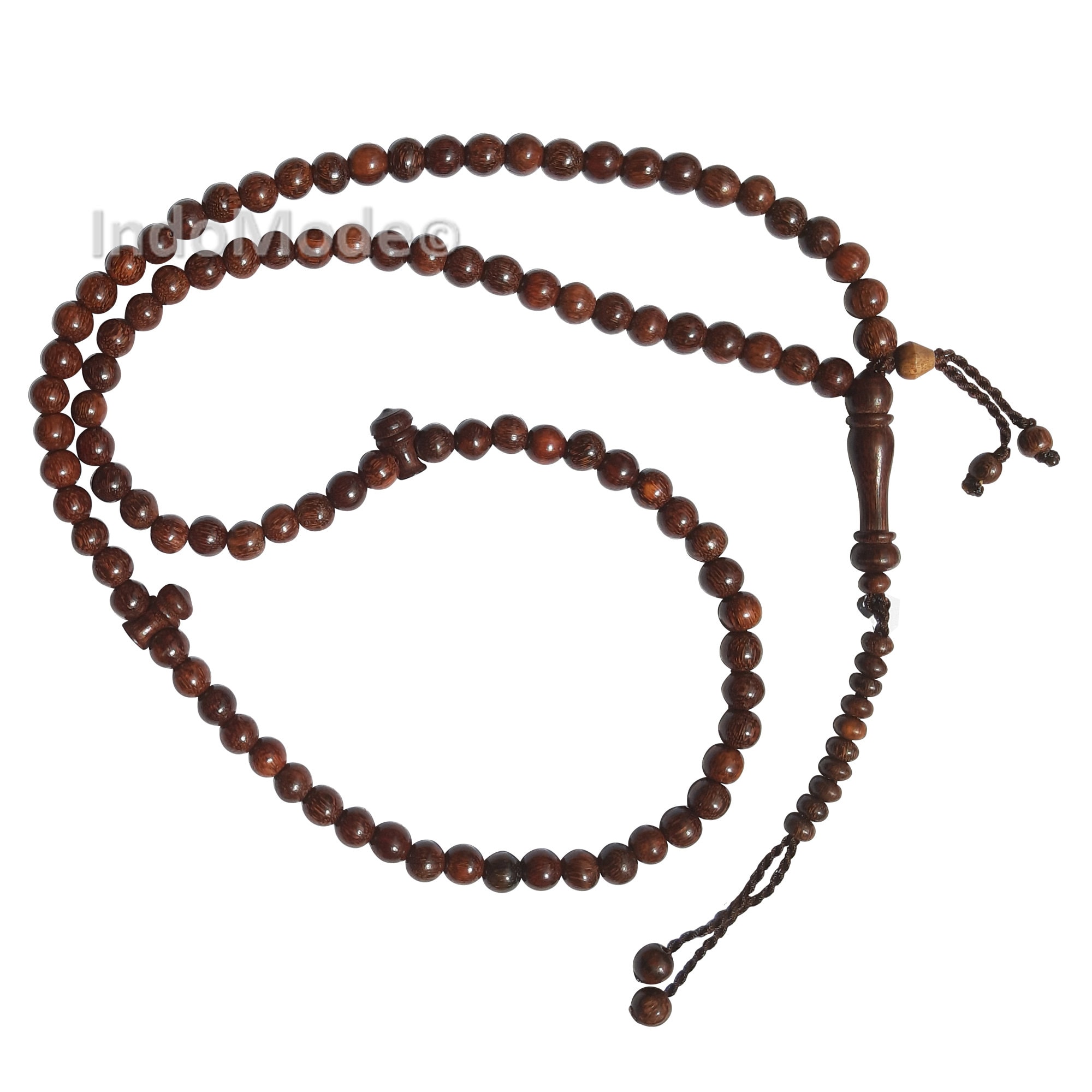 Yoohh – Chapelet musulman de prière avec 99 perles en résine, pour l'Aïd,  le tasbih : : Mode