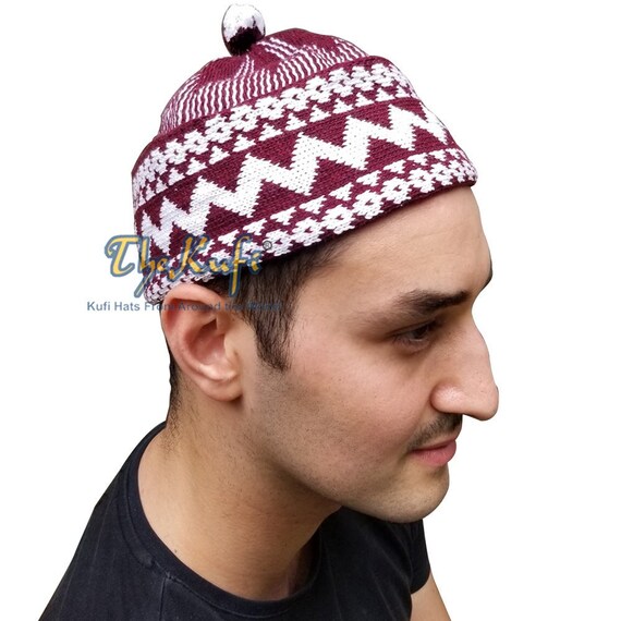 Maroon winter hat deals