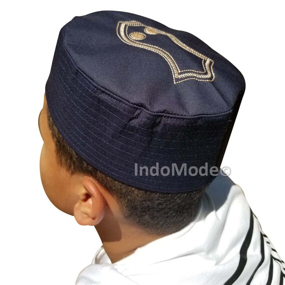 Dark Blue Semi-stiff Nalain Pak Shareef 