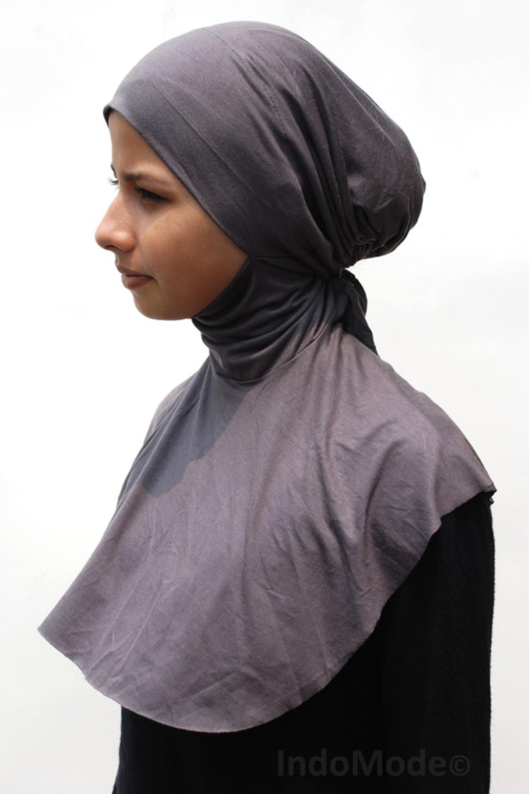 PeacePray Silky Satin Lined Hijab Undercap, Non-Slip Cotton Hijab  Underscarf, Black, One size : : Clothing, Shoes & Accessories