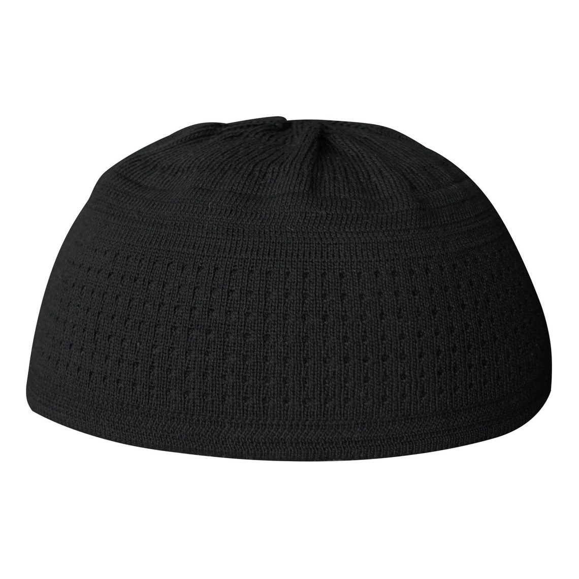 BLACK SKULL CAP Soft Cotton Stretchknit Kufi Hat Skull Cap Etsy