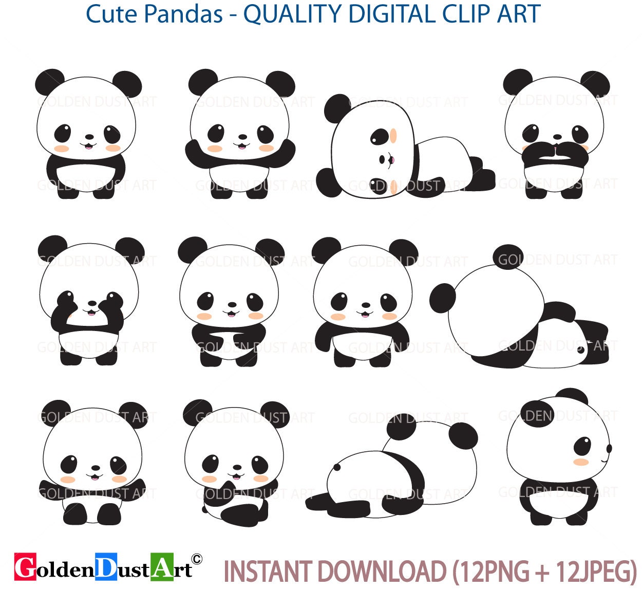 Kawaii Cute Panda