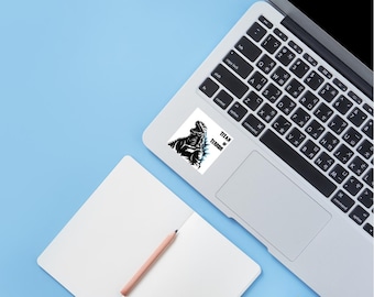 Atomic Glow Godzilla-sticker | Kaiju-sticker van vinyl