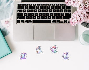 Ghost Coffee Crew Stickers