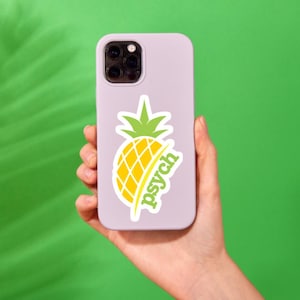 Psych Pineapple Sticker
