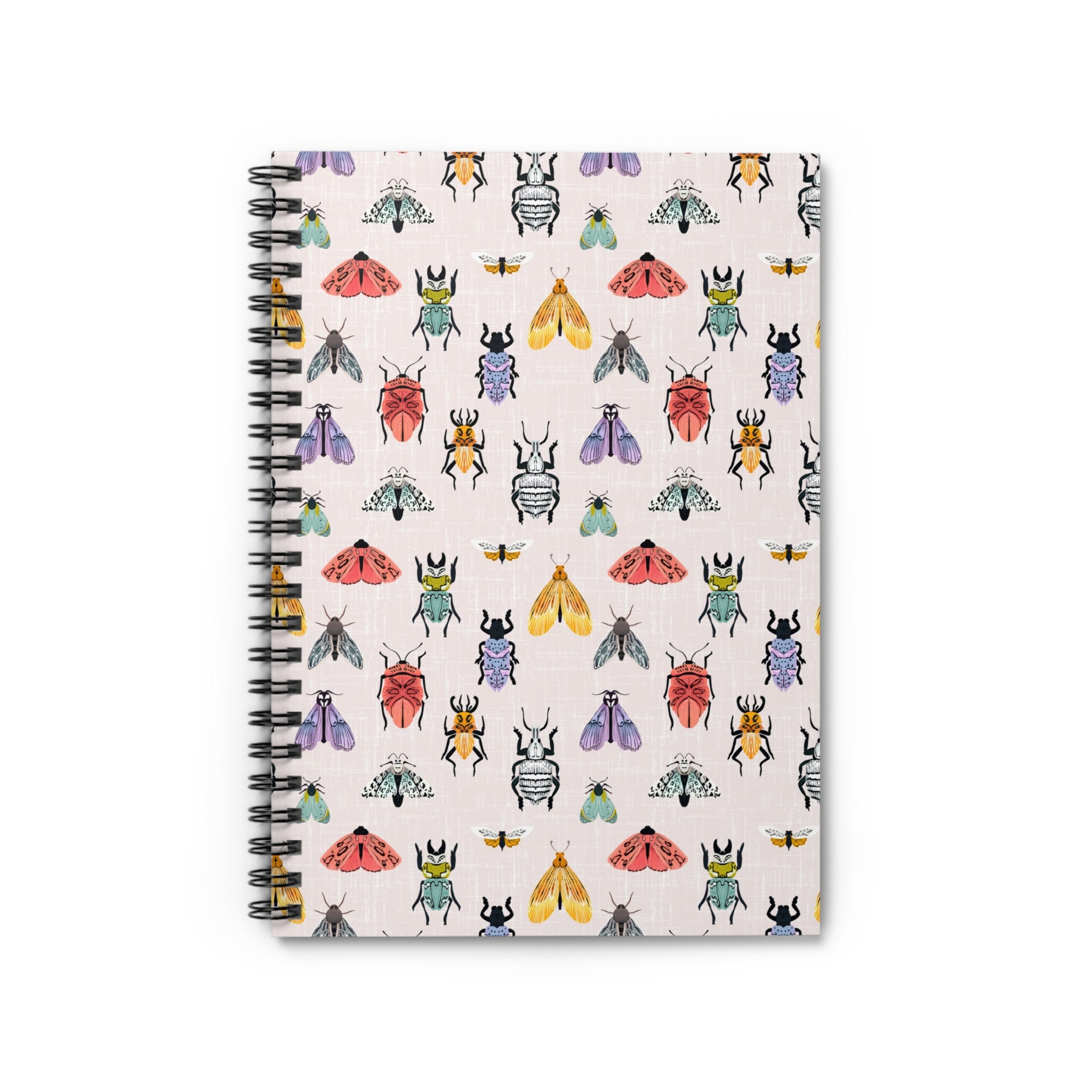 Insect Notebook Insect Notebook Explorer Ruled Line Journal Beetle Design Notebook Gift ...