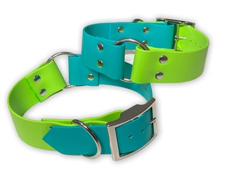 Custom Biothane dog collar with O-ring