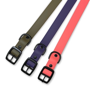 Custom biothane dog collar | traditional buckle