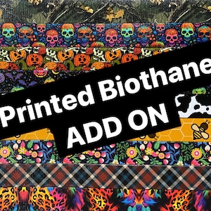 UV printed Biothane ADD ON- read description before purchasing