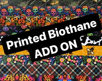 UV printed Biothane ADD ON- read description before purchasing