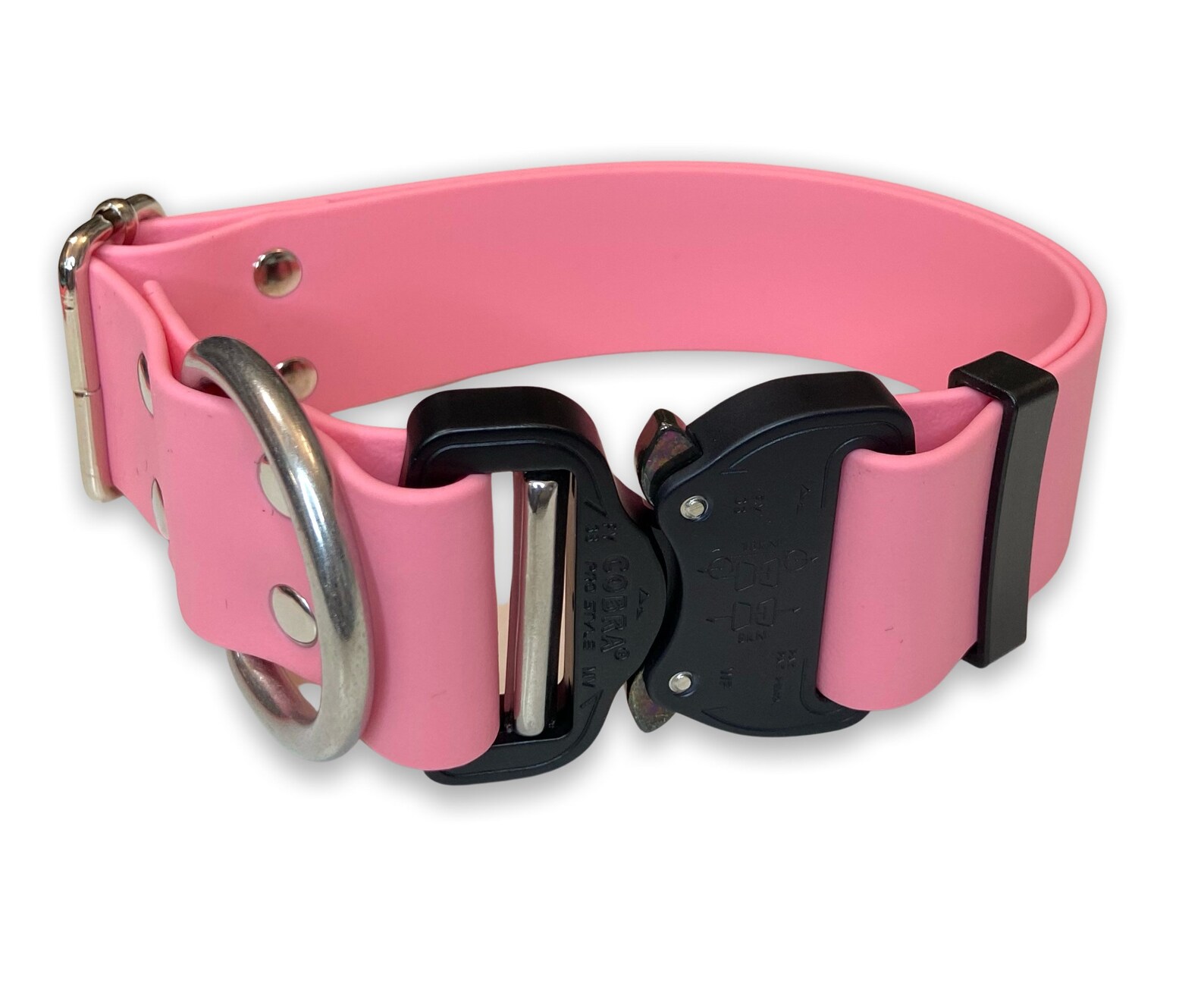 Custom Cobra Buckle Biothane Dog Collar Etsy