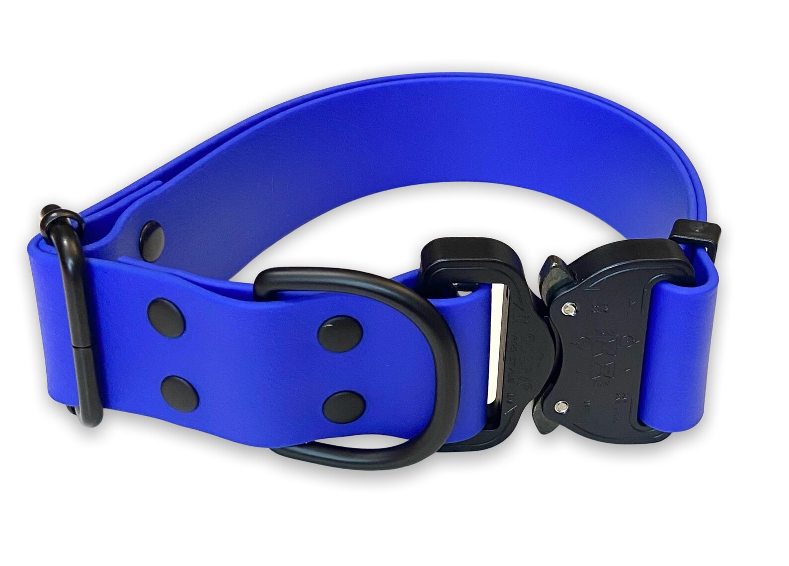 Custom Cobra Buckle Biothane Dog Collar Etsy