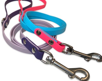 Two tone Custom biothane dog leash