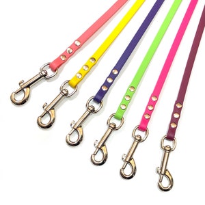3/8” Custom biothane dog leash