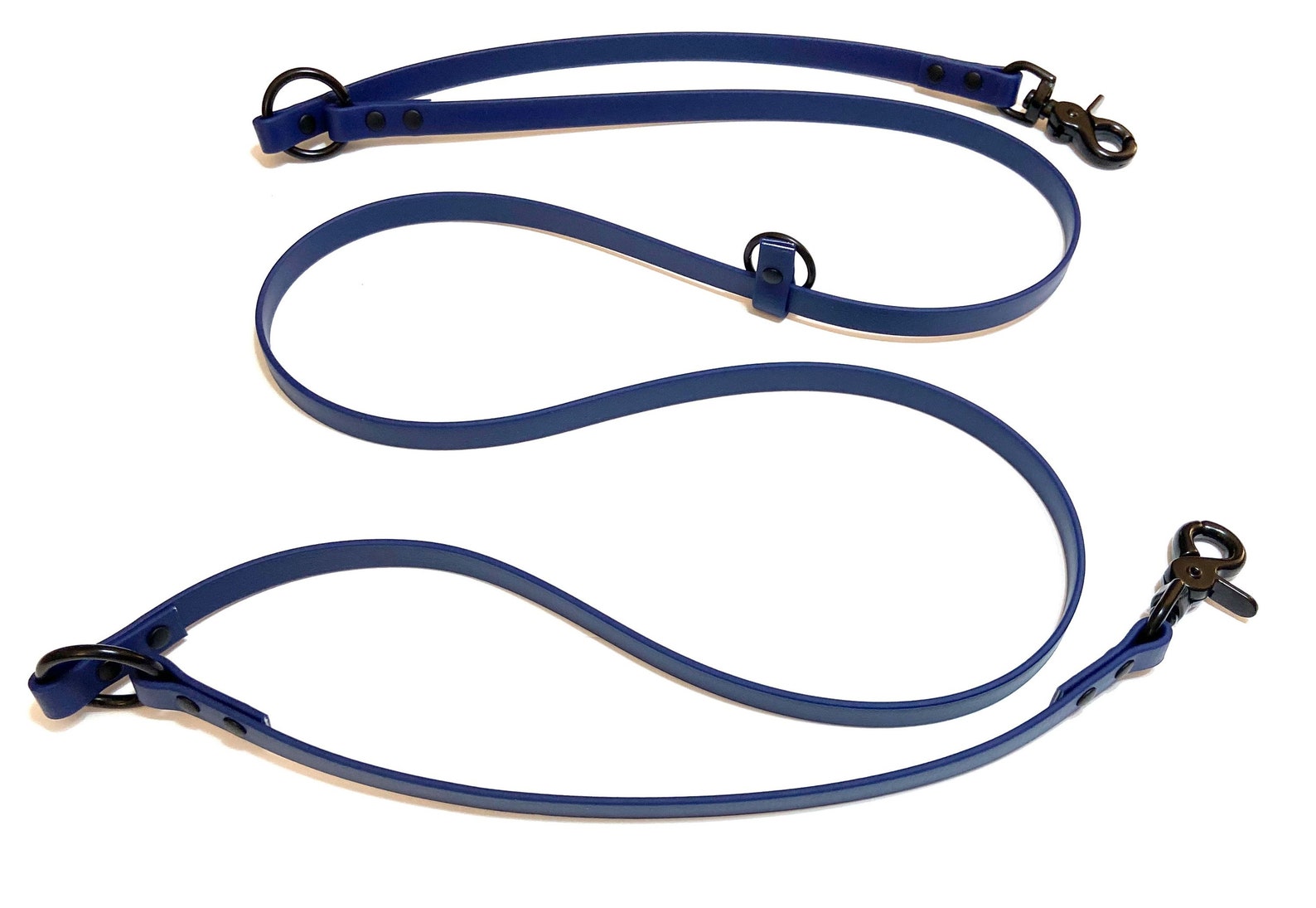 Multifunction Hands Free Biothane Leash Etsy