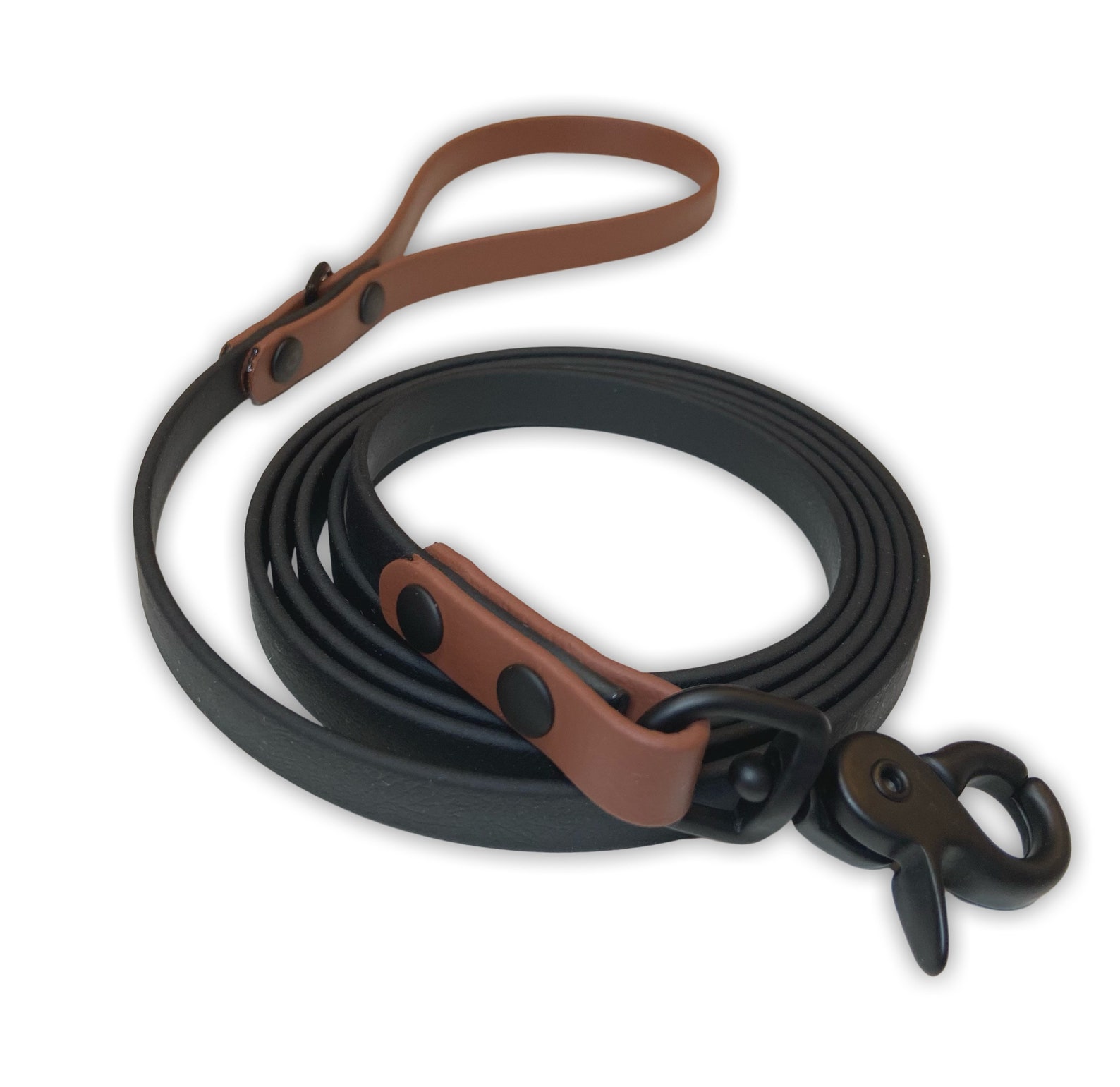 Two Tone Custom Biothane Dog Leash Etsy