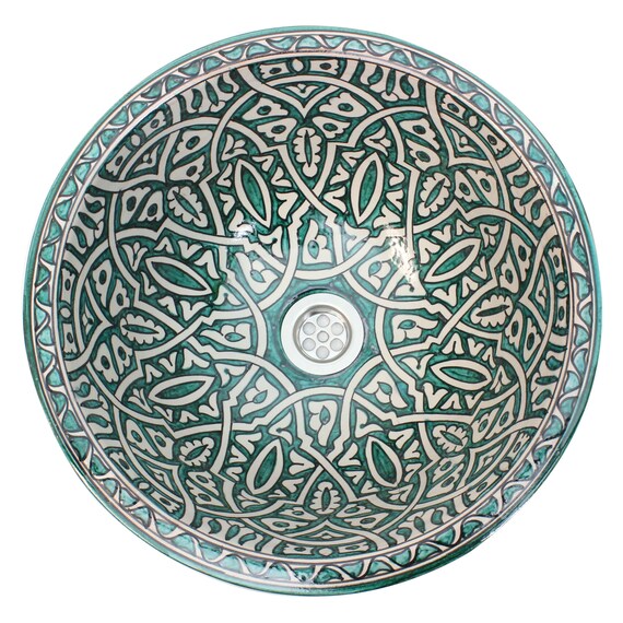 Moroccan Sink Diameter 40 Cm Bathroom Sinks Home Kitchen