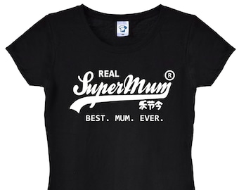 Cute Super Mum T Shirt, Mothers Day Gift Idea, Themed Best Mom Mum Lockdown Funny Present Idea, Mug Jumper Hoodie Inspiration, 441