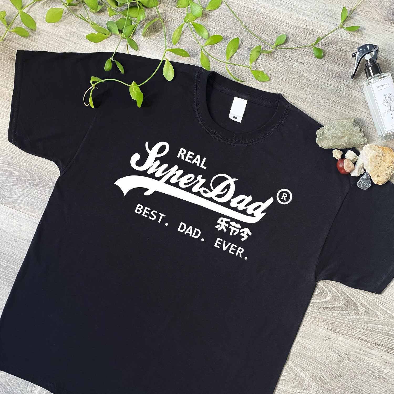 Cool Super Dad T-Shirt, 100% Quality Cotton, Christmas Gift for Men, Best Daddy Ever Funny Present Idea, Mug Jumper Hoodie Inspiration, 545