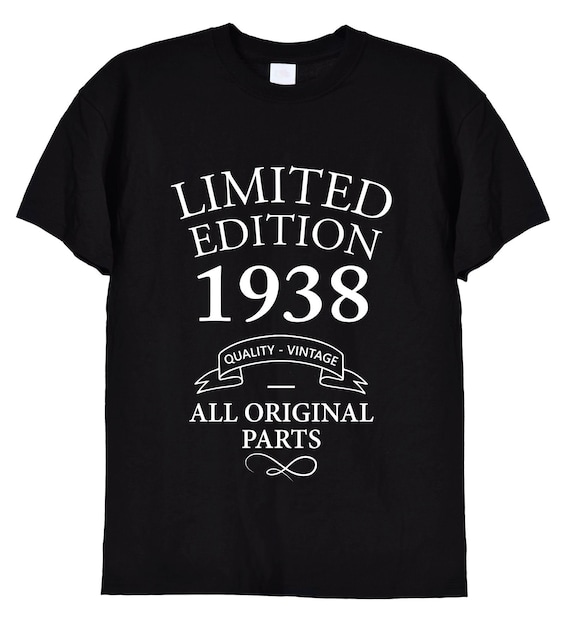 Vintage 1938 - Funny 81 Years Old 81st Birthday Gift T-Shirt Vintage 1938 - Funny 81 Years Old 81st Birthday Gift T-Shirt