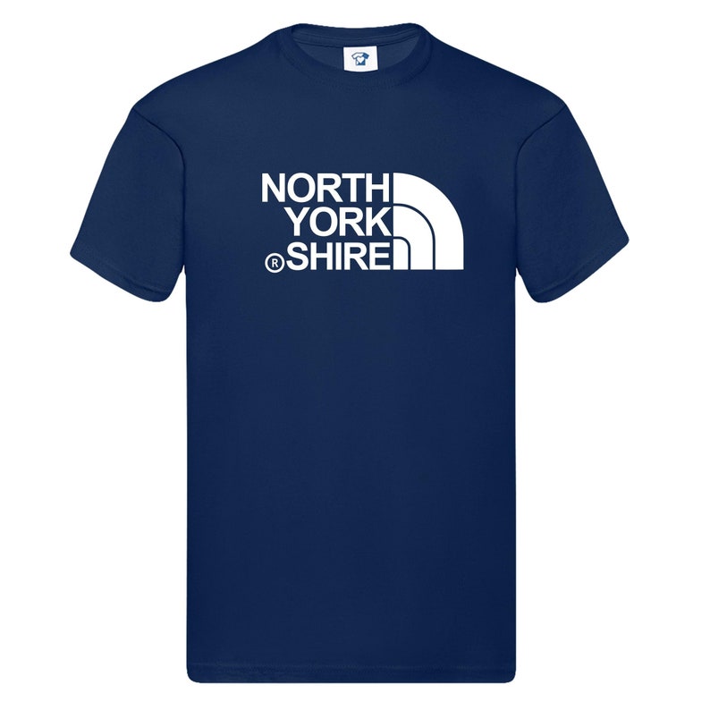 North Yorkshire T-Shirt - Hiking & Outdoors Themed Mens or Women's Birthday Gift - Birthday Father's Day Present