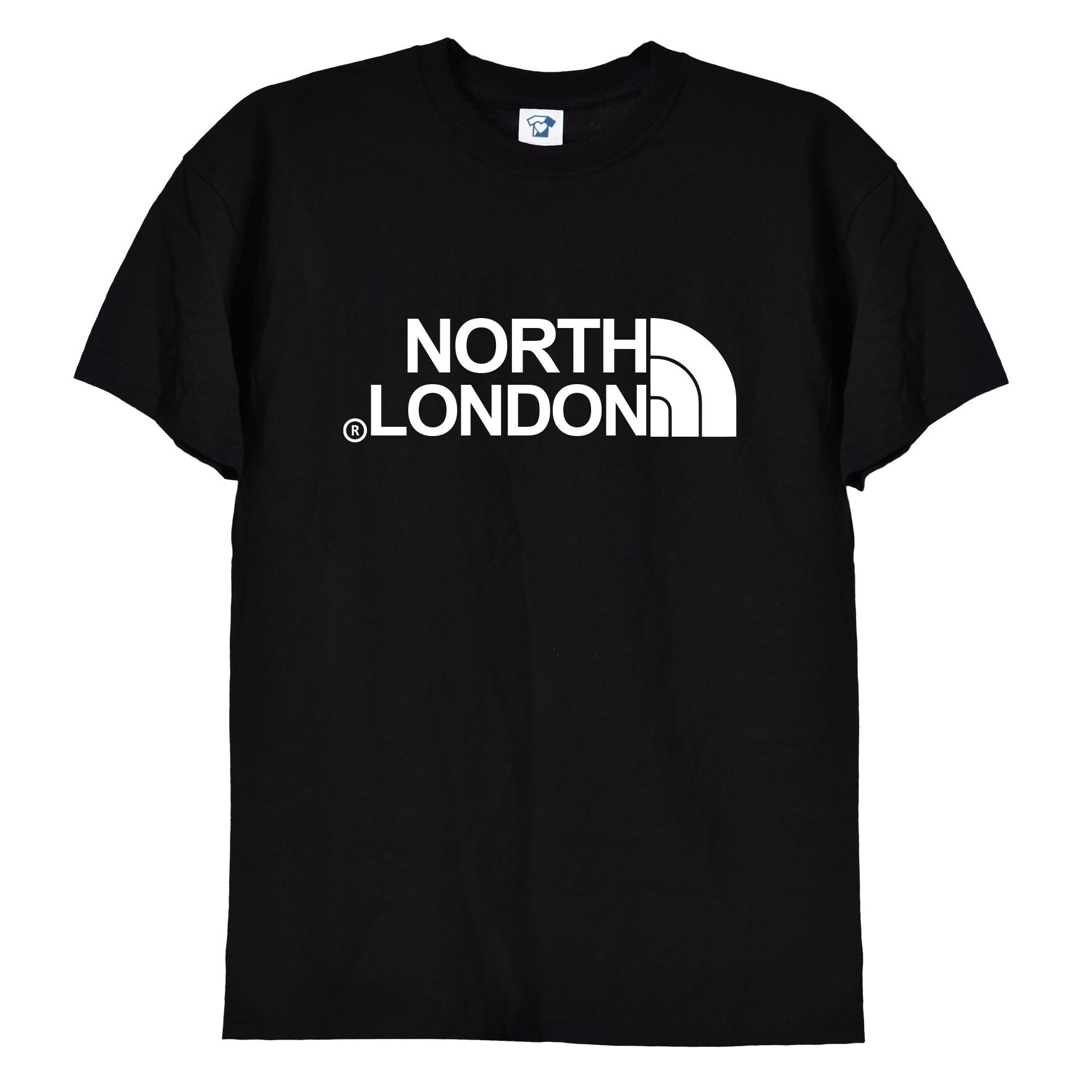 T-Shirt Divertente NORF NORTH LONDON – Fruit Of The Loom – Tutte Le Taglie