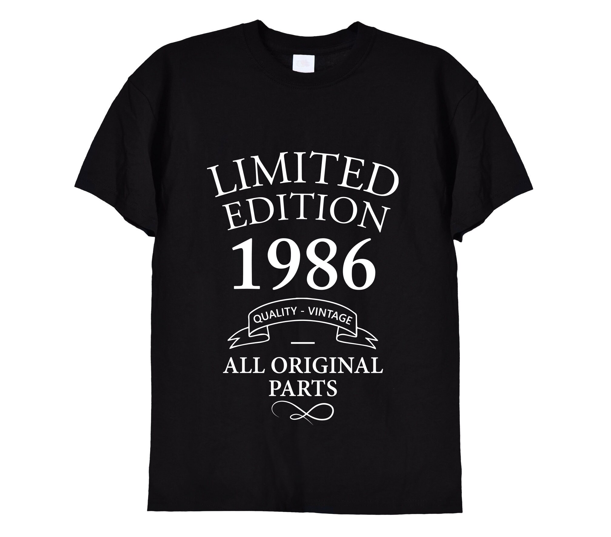 Limited Edition 1986 Birthday Present T Shirt, Funny Bday Gifts