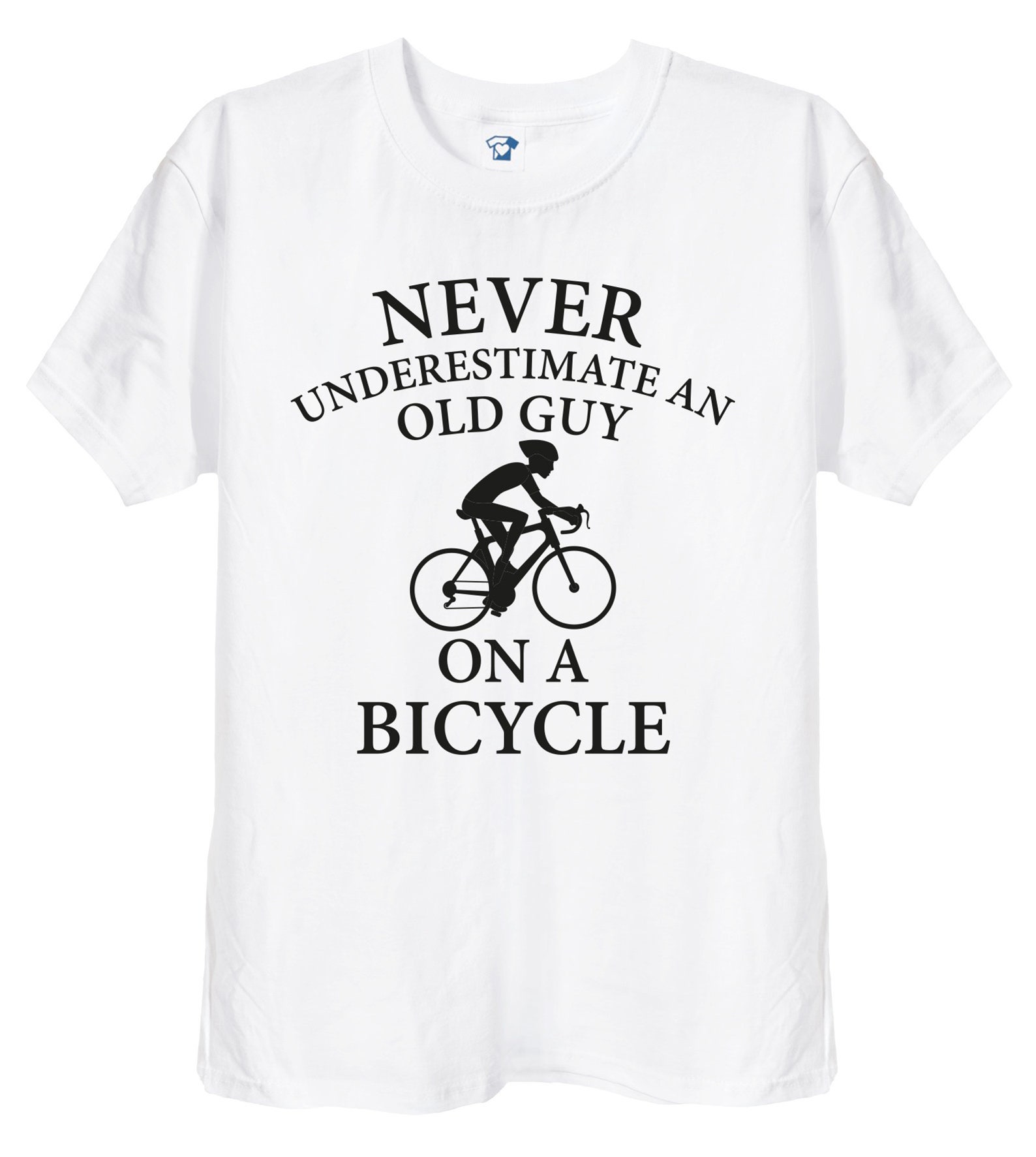 NEVER Underestimate an Old Guy on A Bike Funny Cycling Gift - Etsy