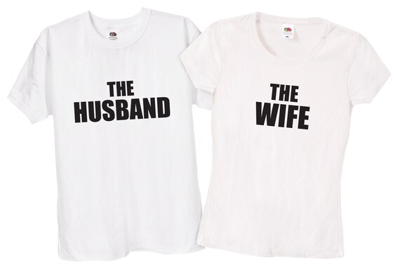 cute husband and wife shirts