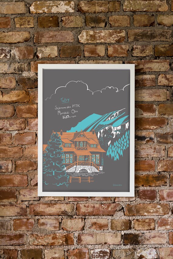Schronisko Pttk Morskie Oko Plakat B2