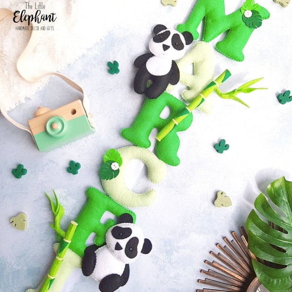 Panda Nursery Decor Etsy