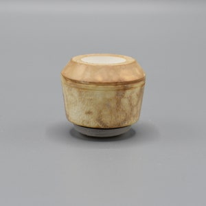 Calcined Rhodesian  Meerschaum bowl for Falcon pipes,block meerschaum,handmade NEW , Carved in Turkey#1194