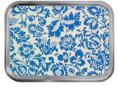William Morris Design 05 Lidded Silver 2oz Tin Tobacco Storage Pill Box Fishing Tack