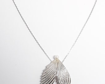Shell Halskette mit Perle