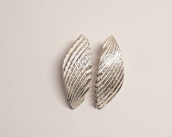 Silver Shell earrings