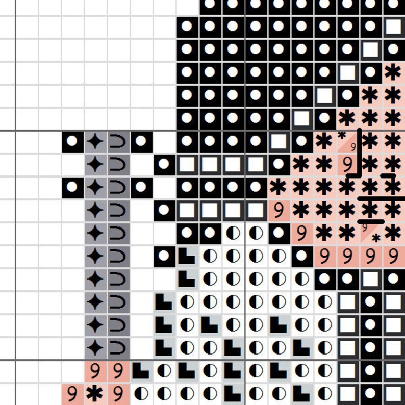 Popular Rock Band Cross Stitch Pattern Rock Superstar Cross Etsy