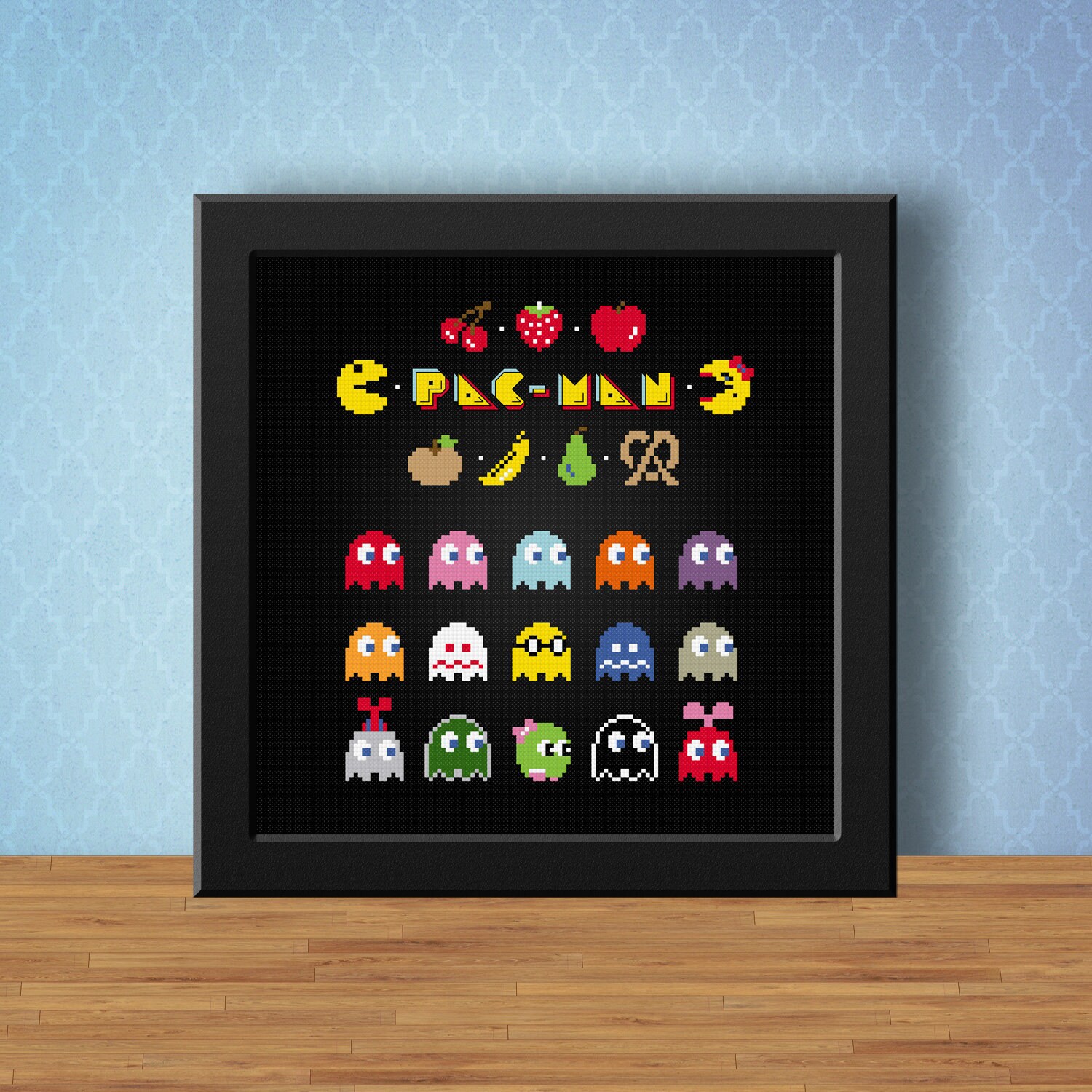 Video Games Cross Stitch Pattern Game Cross Stitch Retro Cross Etsy