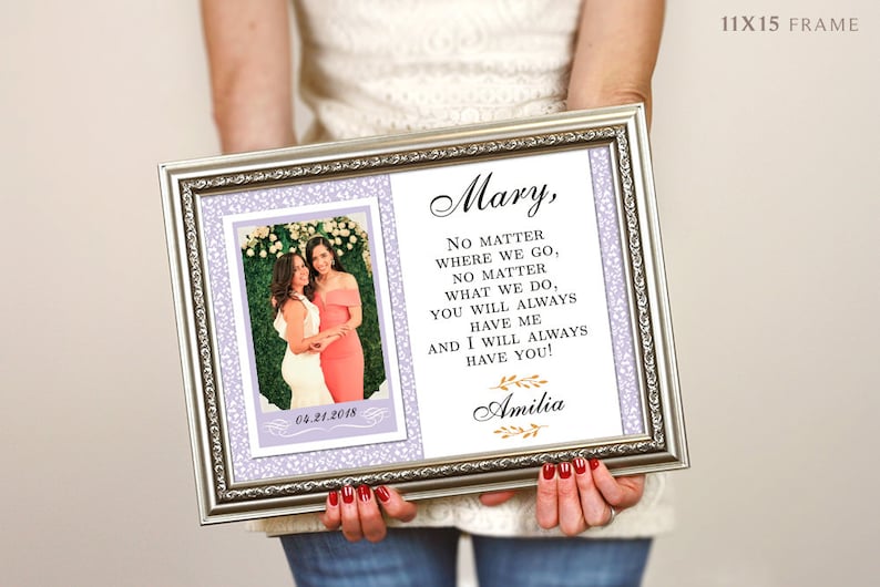 Good Friends Are Like Stars Sign Picture Frame Friend Gift Best Friend Gift Bridesmaid Gift For Bridesmaid Proposal