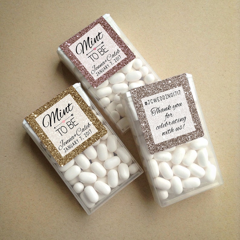 Reprint Wraparound Mint to Be Tic Tac Favor Labels for | Etsy