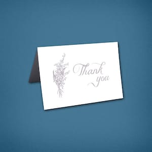 Lily of the Valley Thank You Cards • Thank Yous • Bridal Shower • Wedding Thank you • Thank You Card • Floral • Lily of the Valley • Fleurs